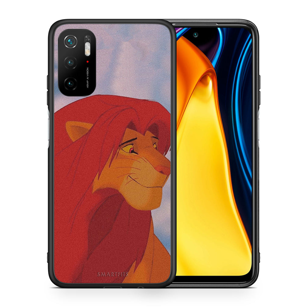 Θήκη Αγίου Βαλεντίνου Xiaomi Redmi Note 10 5G Lion Love 1 από τη Smartfits με σχέδιο στο πίσω μέρος και μαύρο περίβλημα | Xiaomi Redmi Note 10 5G Lion Love 1 case with colorful back and black bezels