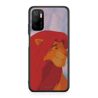 Thumbnail for Xiaomi Redmi Note 10 5G Lion Love 1 Θήκη Αγίου Βαλεντίνου από τη Smartfits με σχέδιο στο πίσω μέρος και μαύρο περίβλημα | Smartphone case with colorful back and black bezels by Smartfits