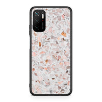 Thumbnail for Xiaomi Redmi Note 10 5G/Poco M3 Pro Marble Terrazzo θήκη από τη Smartfits με σχέδιο στο πίσω μέρος και μαύρο περίβλημα | Smartphone case with colorful back and black bezels by Smartfits