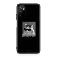 Thumbnail for Xiaomi Redmi Note 10 5G/Poco M3 Pro Meme Cat θήκη από τη Smartfits με σχέδιο στο πίσω μέρος και μαύρο περίβλημα | Smartphone case with colorful back and black bezels by Smartfits