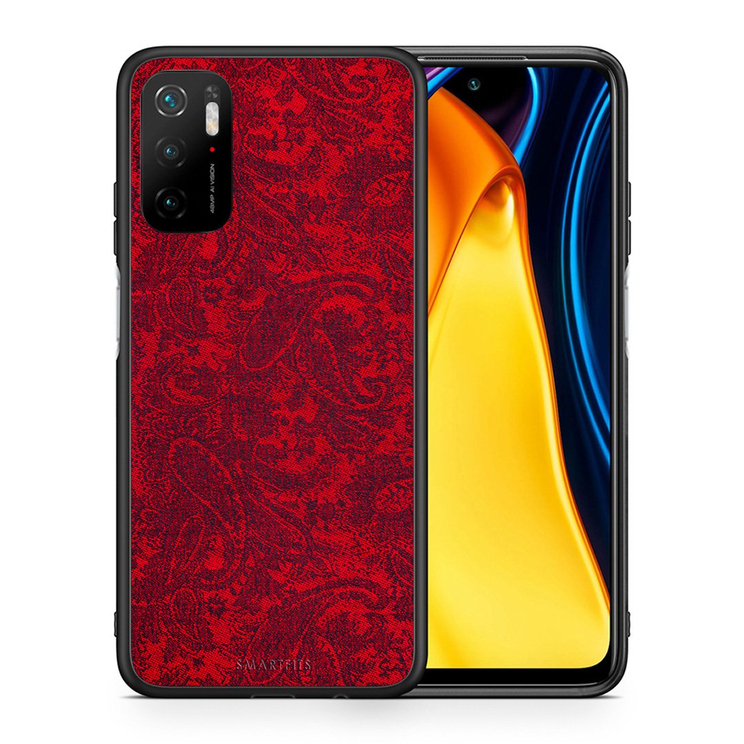 Θήκη Xiaomi Redmi Note 10 5G/Poco M3 Pro Paisley Cashmere από τη Smartfits με σχέδιο στο πίσω μέρος και μαύρο περίβλημα | Xiaomi Redmi Note 10 5G/Poco M3 Pro Paisley Cashmere case with colorful back and black bezels