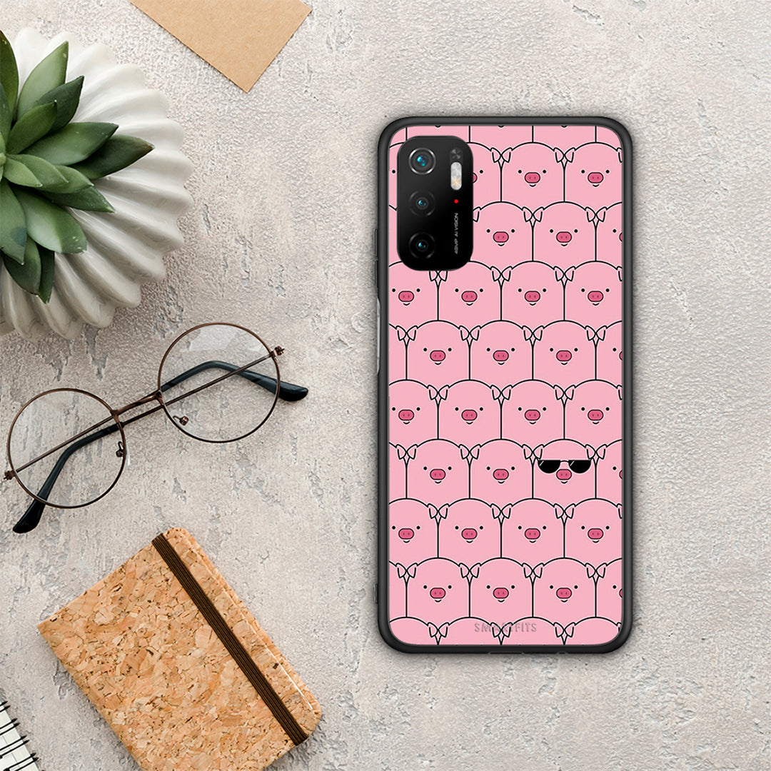 Pig Glasses - Xiaomi Redmi Note 10 5G case