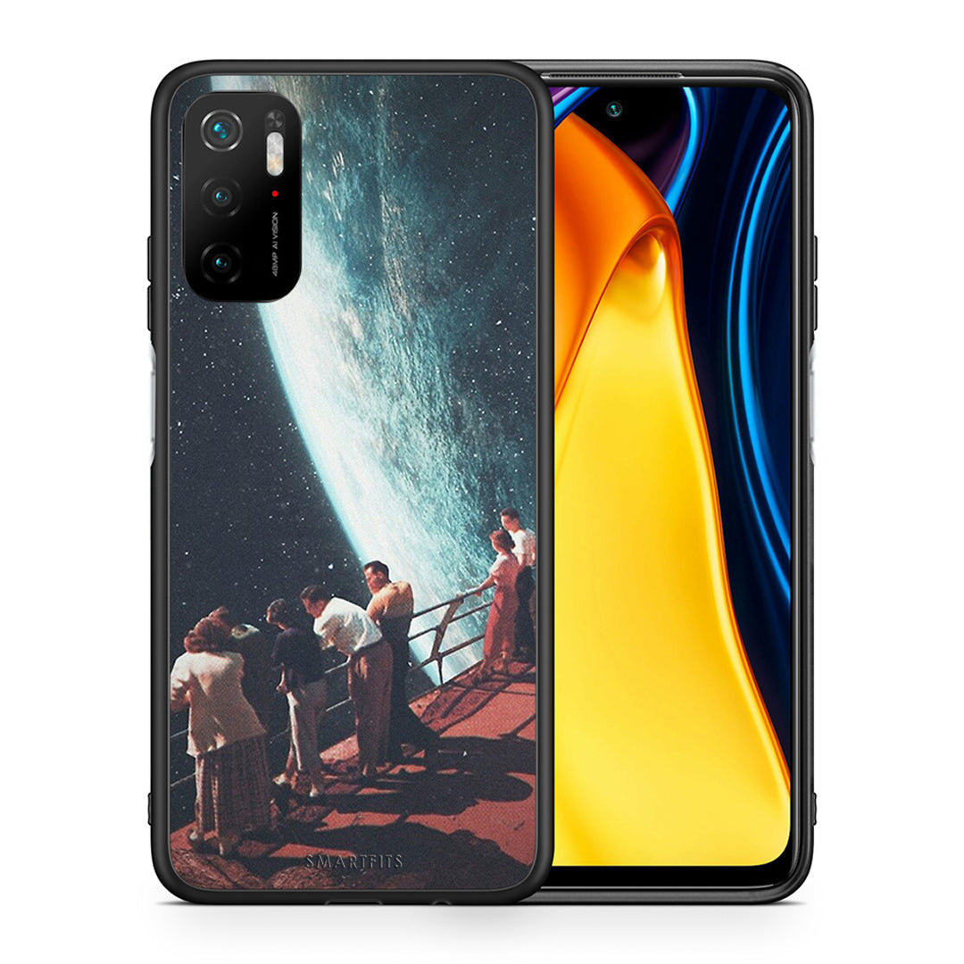 Θήκη Xiaomi Redmi Note 10 5G/Poco M3 Pro Surreal View από τη Smartfits με σχέδιο στο πίσω μέρος και μαύρο περίβλημα | Xiaomi Redmi Note 10 5G/Poco M3 Pro Surreal View case with colorful back and black bezels