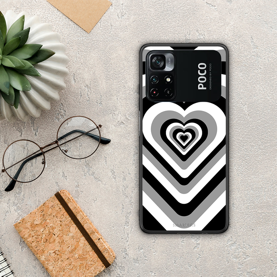 Black Hearts - Xiaomi Poco M4 Pro 4G case