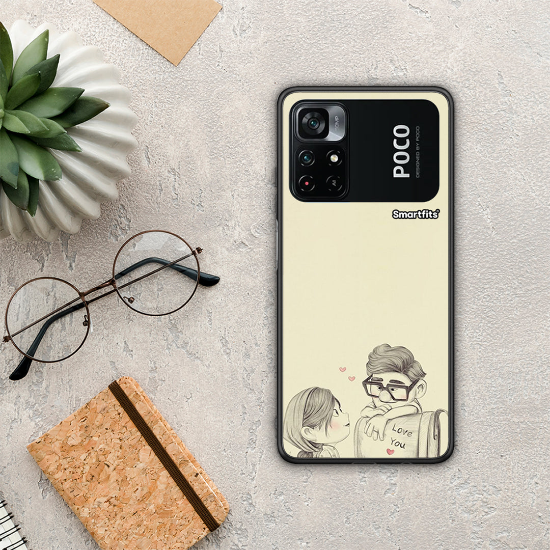 Carl and Ellie - Xiaomi Poco M4 Pro 4G case