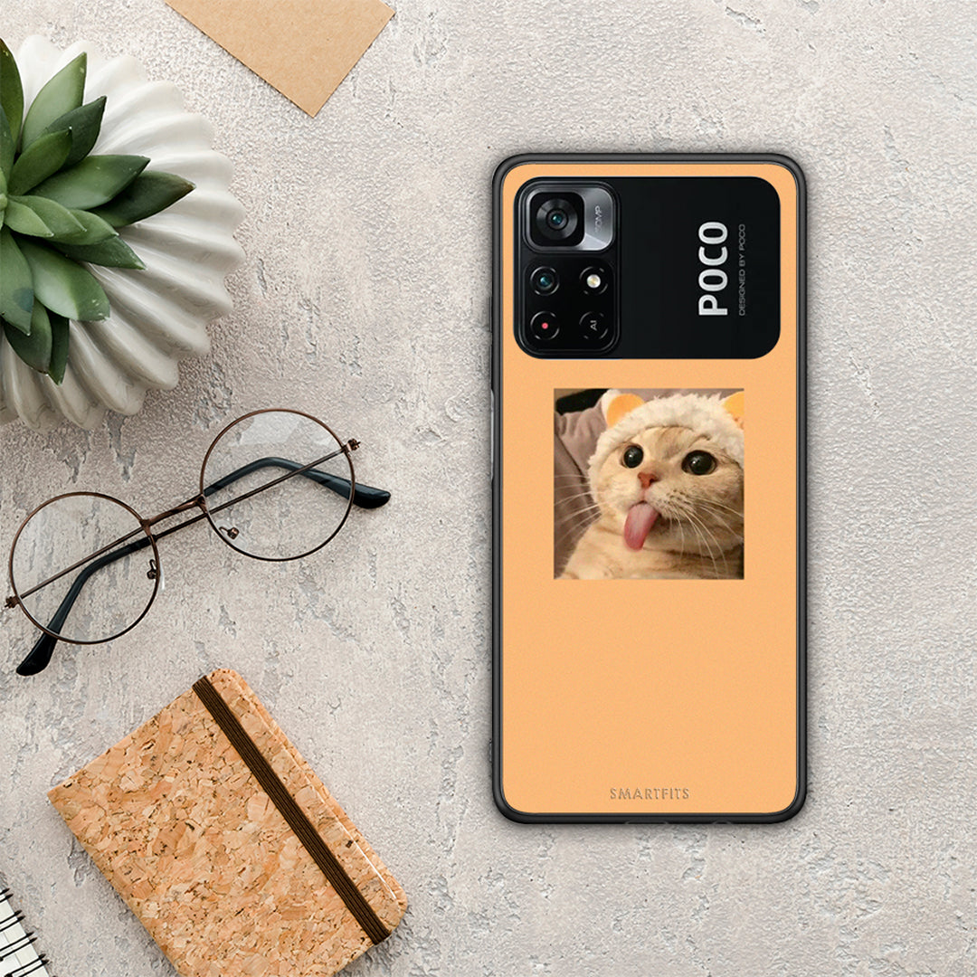 Cat Tongue - Xiaomi Poco M4 Pro 4G case