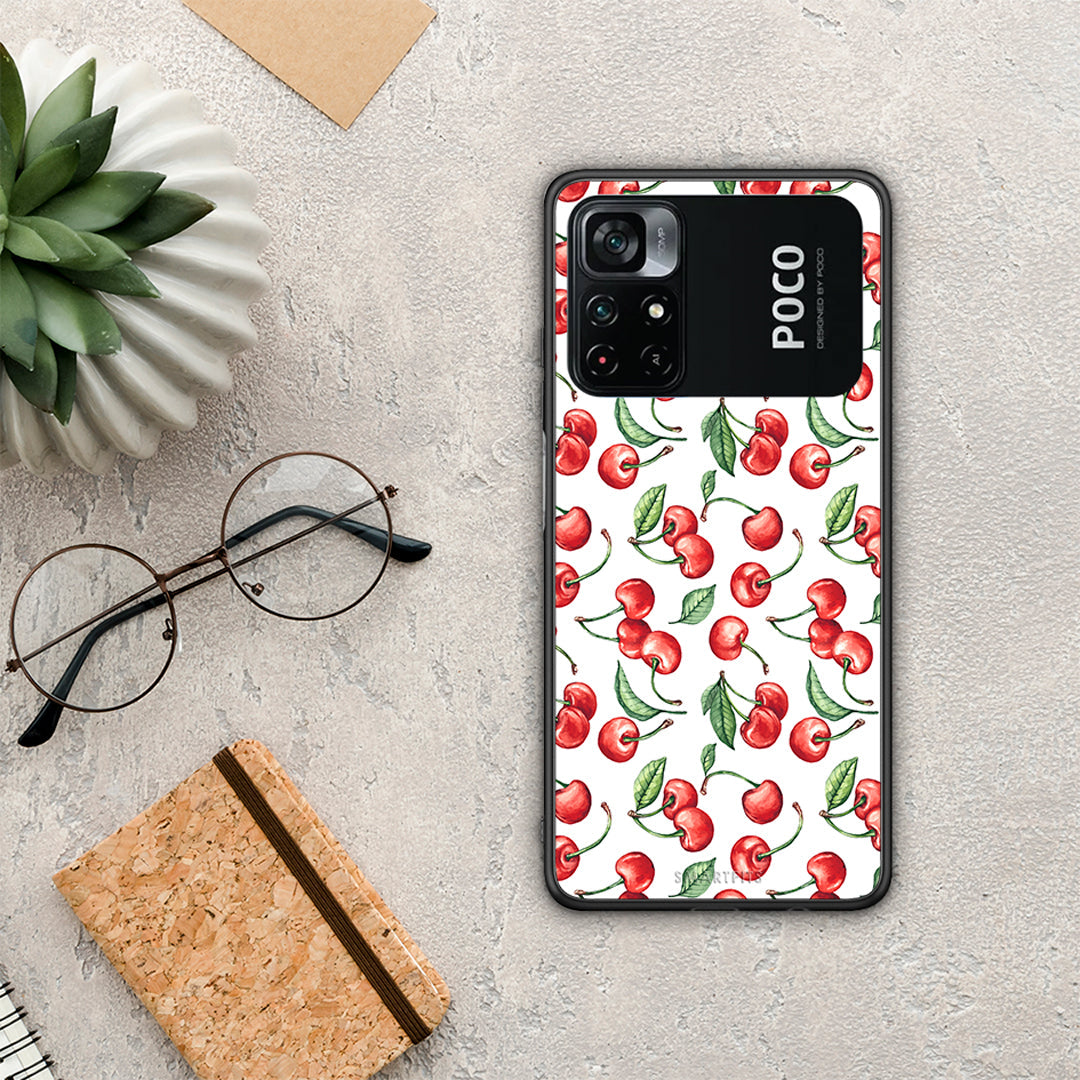 Cherry Summer - Xiaomi Poco M4 Pro 4G case