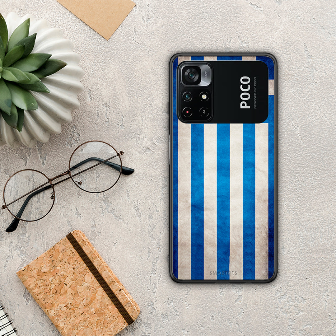 Flag Greek - Xiaomi Poco M4 Pro 4G case