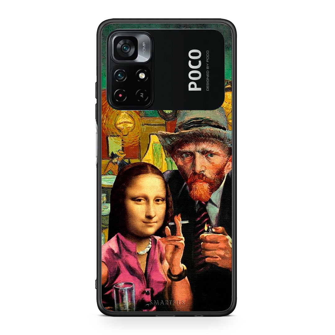 Xiaomi Poco M4 Pro 4G Funny Art θήκη από τη Smartfits με σχέδιο στο πίσω μέρος και μαύρο περίβλημα | Smartphone case with colorful back and black bezels by Smartfits