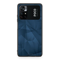 Thumbnail for 39 - Xiaomi Poco M4 Pro 4G Blue Abstract Geometric case, cover, bumper