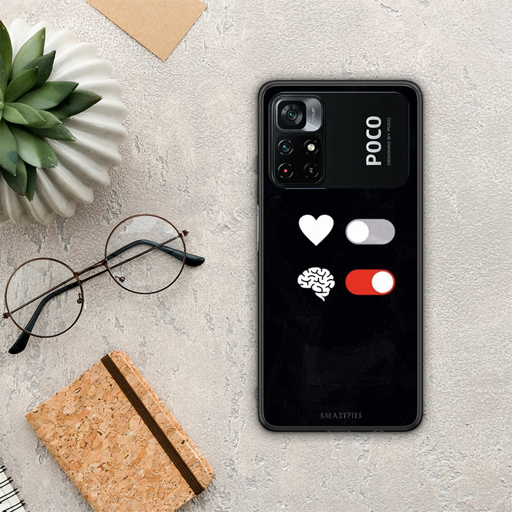 Heart vs Brain - Xiaomi Poco M4 Pro 4G case