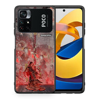 Thumbnail for Θήκη Xiaomi Poco M4 Pro 4G Nezuko Kamado από τη Smartfits με σχέδιο στο πίσω μέρος και μαύρο περίβλημα | Xiaomi Poco M4 Pro 4G Nezuko Kamado case with colorful back and black bezels