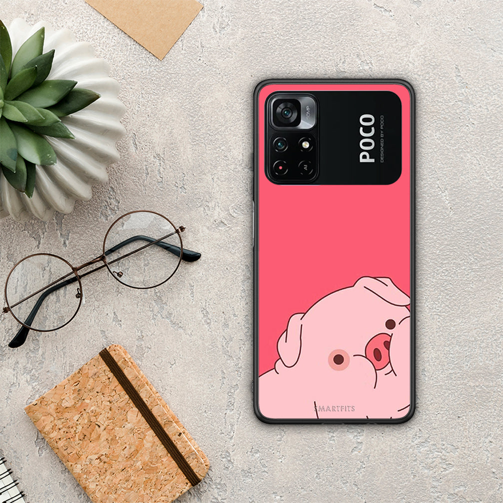 Pig Love 1 - Xiaomi Poco M4 Pro 4G case