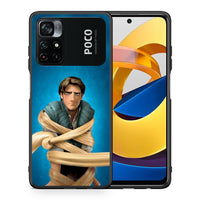Thumbnail for Θήκη Αγίου Βαλεντίνου Xiaomi Poco M4 Pro 4G Tangled 1 από τη Smartfits με σχέδιο στο πίσω μέρος και μαύρο περίβλημα | Xiaomi Poco M4 Pro 4G Tangled 1 case with colorful back and black bezels