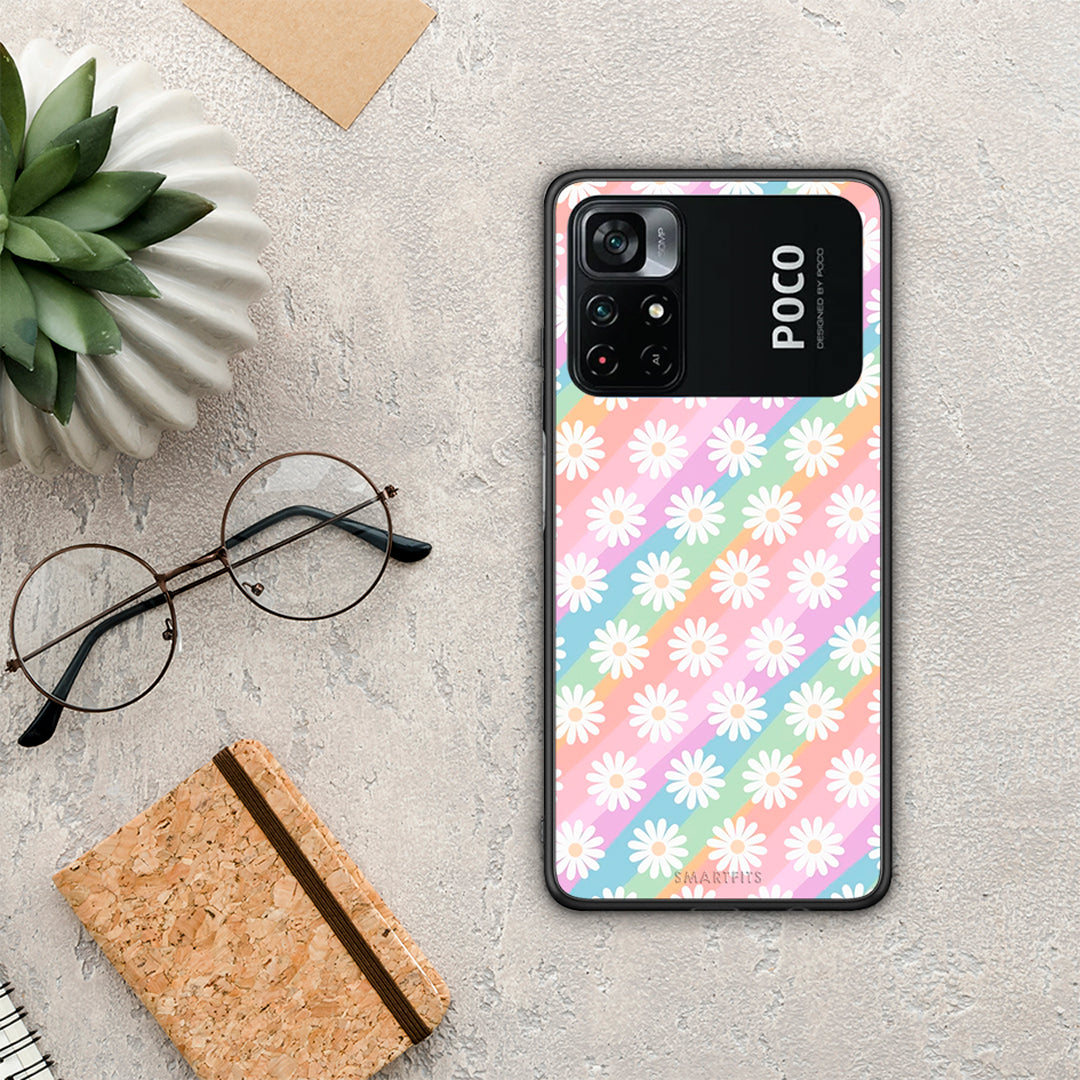 White Daisies - Xiaomi Poco M4 Pro 4G case