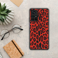 Thumbnail for Animal Red Leopard - Xiaomi Poco M4 Pro 5G case