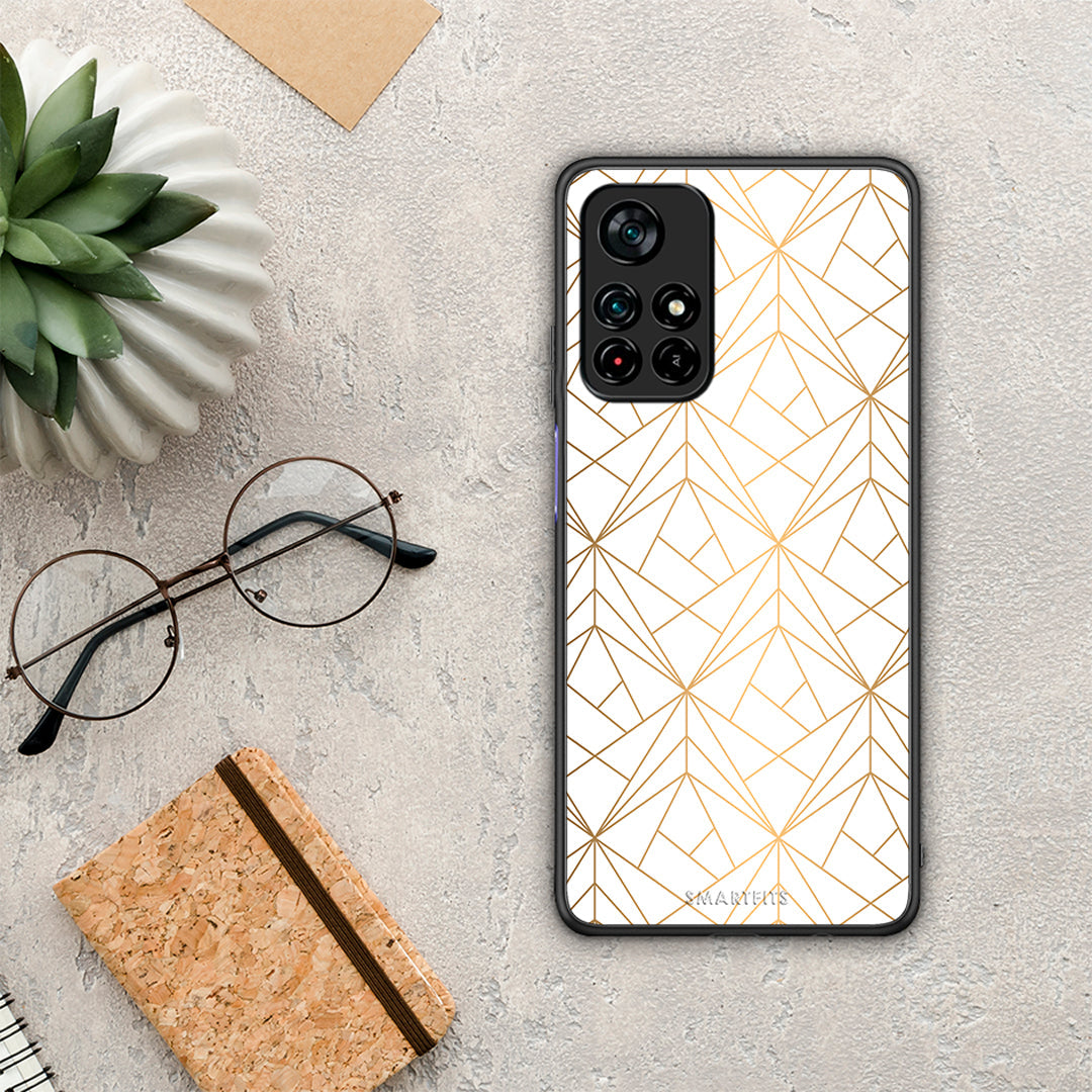 Geometric Luxury White - Xiaomi Poco M4 Pro 5G case