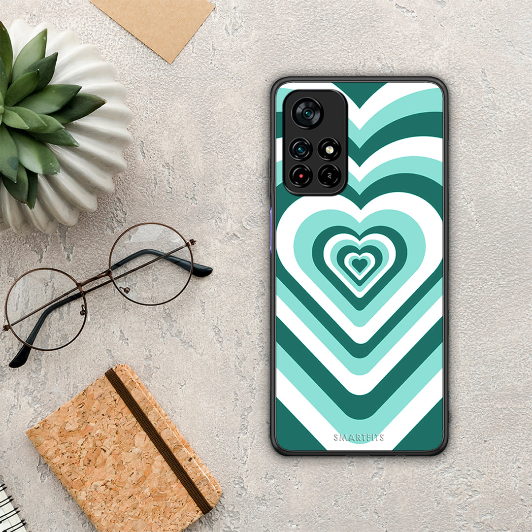 Green Hearts - Xiaomi Poco M4 Pro 5G case