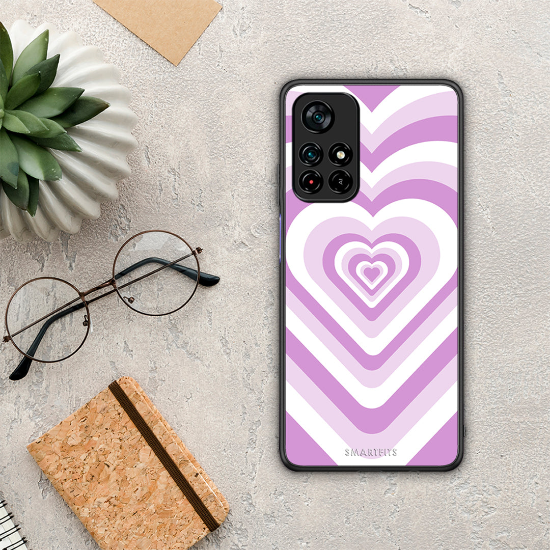 Lilac Hearts - Xiaomi Poco M4 Pro 5G case