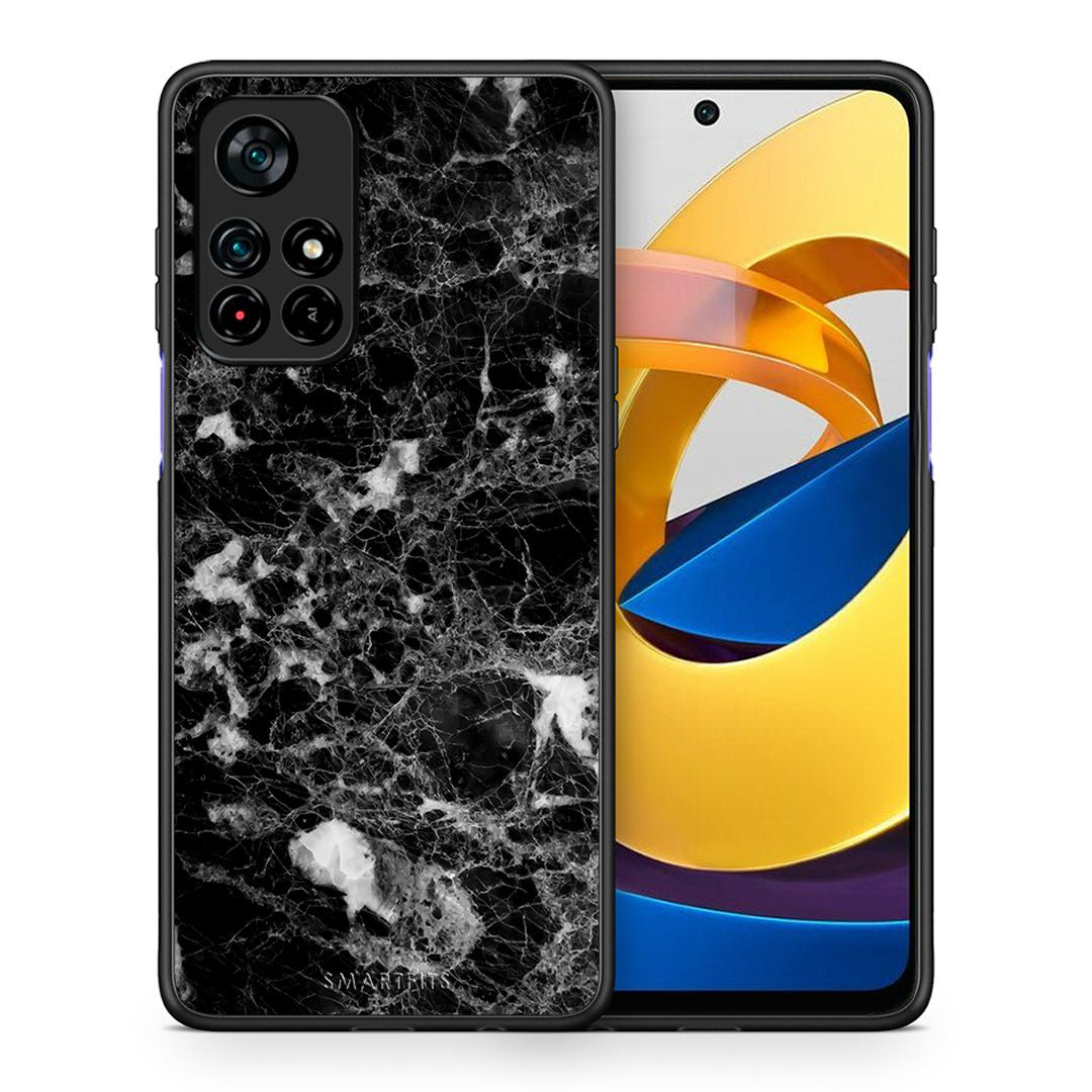 Θήκη Xiaomi Poco M4 Pro 5G Male Marble από τη Smartfits με σχέδιο στο πίσω μέρος και μαύρο περίβλημα | Xiaomi Poco M4 Pro 5G Male Marble case with colorful back and black bezels