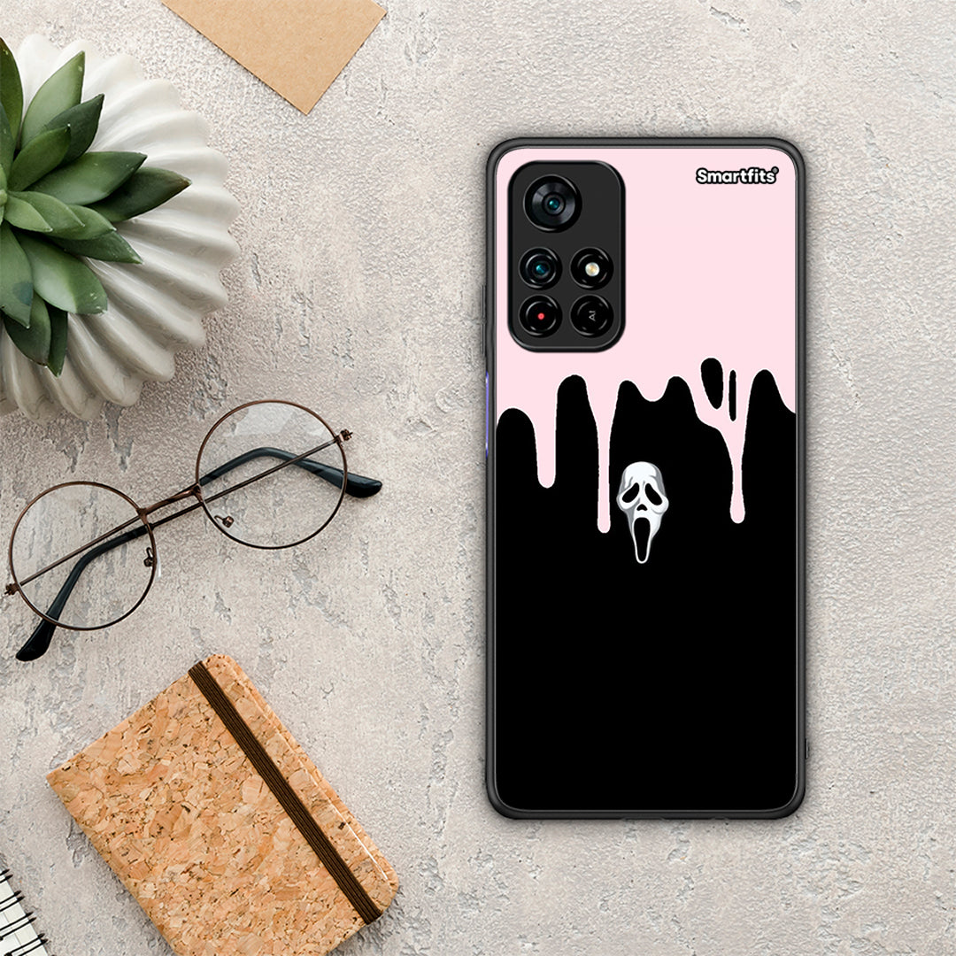 Melting Halloween Mask - Xiaomi Poco M4 Pro 5G case