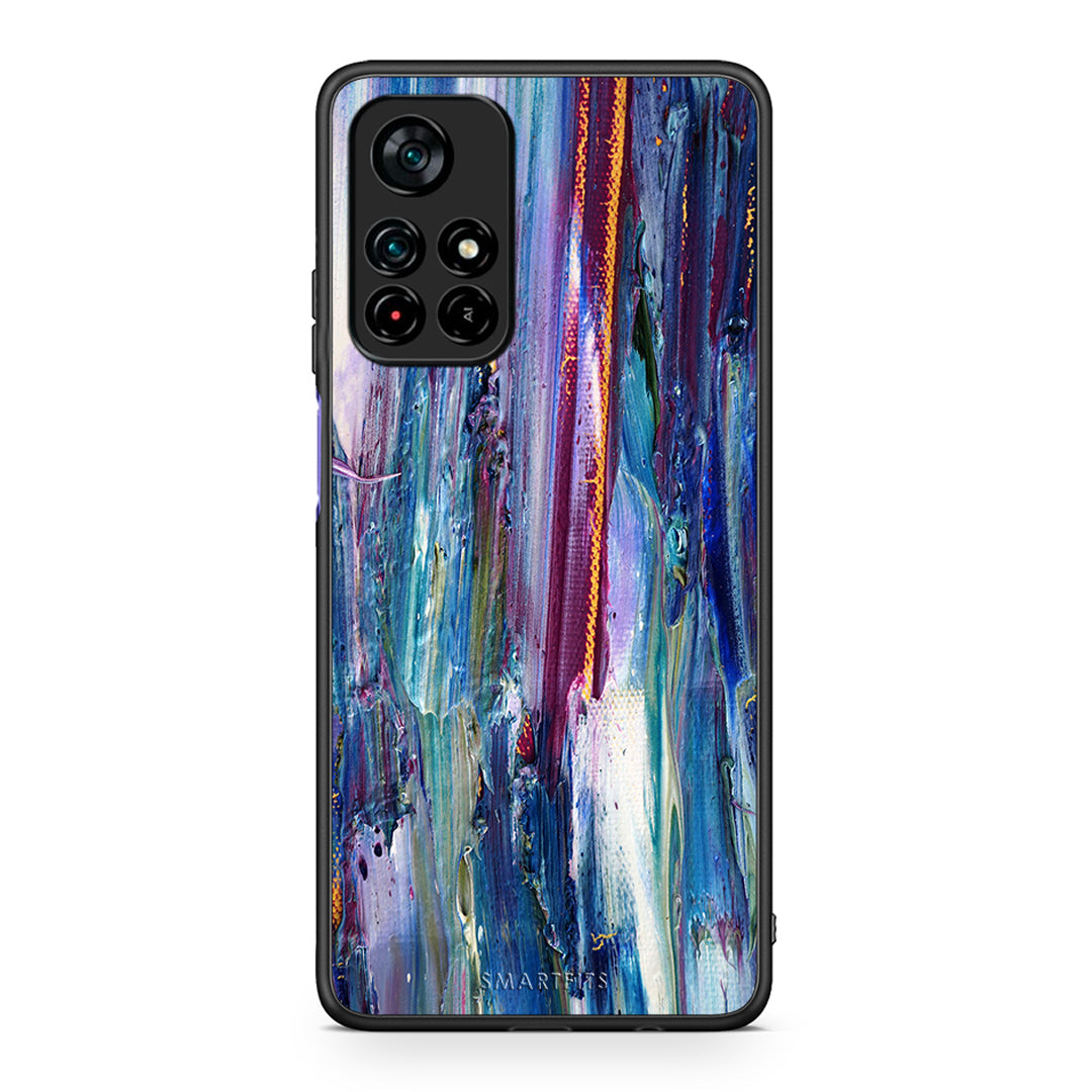 99 - Xiaomi Poco M4 Pro 5G Paint Winter case, cover, bumper