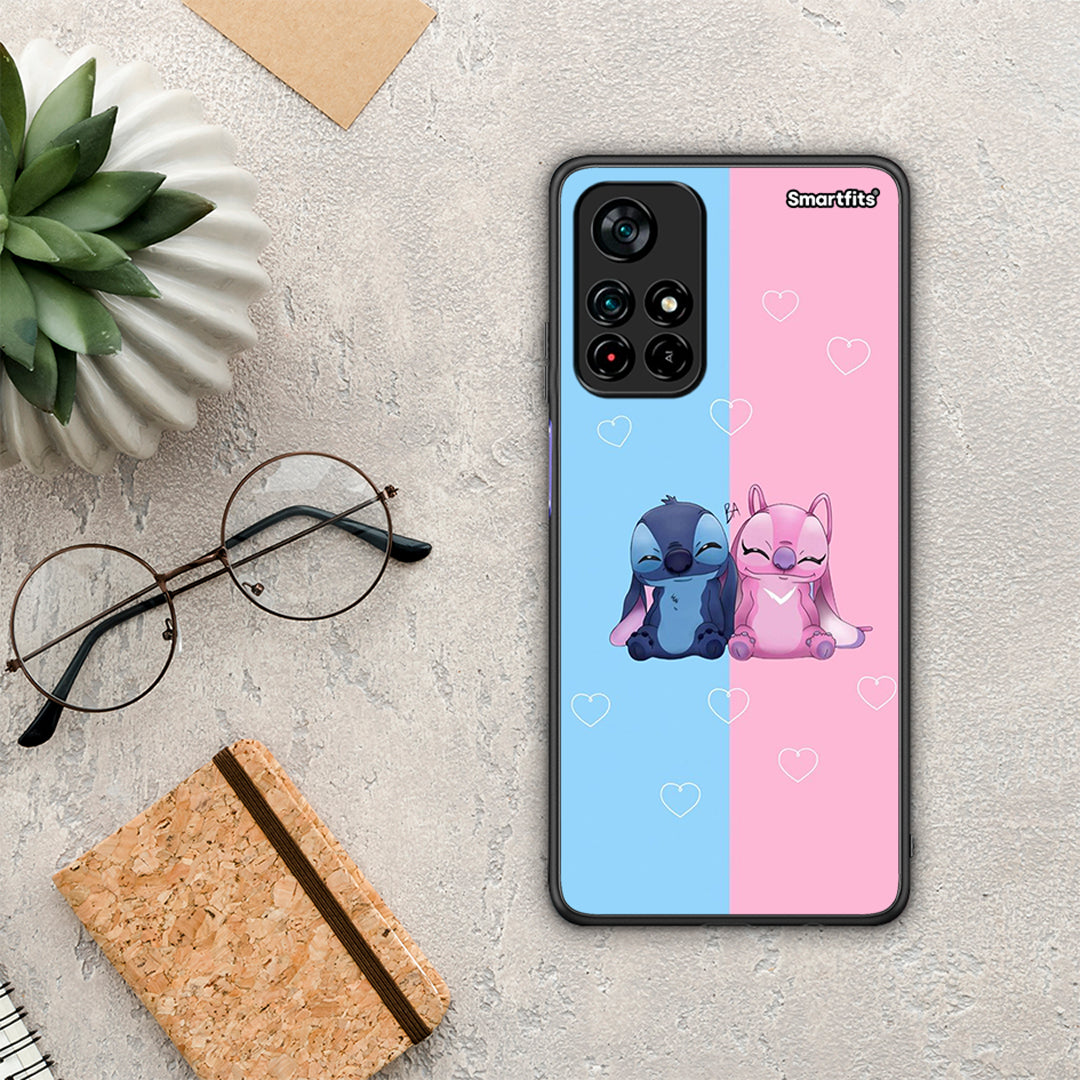 Stitch and Angel - Xiaomi Poco M4 Pro 5G case