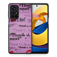 Thumbnail for Θήκη Αγίου Βαλεντίνου Xiaomi Poco M4 Pro 5G Thank You Next από τη Smartfits με σχέδιο στο πίσω μέρος και μαύρο περίβλημα | Xiaomi Poco M4 Pro 5G Thank You Next case with colorful back and black bezels