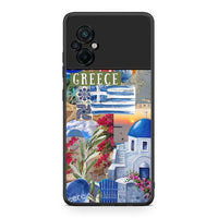 Thumbnail for Xiaomi Poco M5 / Redmi Note 11E All Greek Θήκη από τη Smartfits με σχέδιο στο πίσω μέρος και μαύρο περίβλημα | Smartphone case with colorful back and black bezels by Smartfits