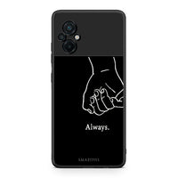 Thumbnail for Xiaomi Poco M5 / Redmi Note 11E Always & Forever 2 Θήκη Αγίου Βαλεντίνου από τη Smartfits με σχέδιο στο πίσω μέρος και μαύρο περίβλημα | Smartphone case with colorful back and black bezels by Smartfits