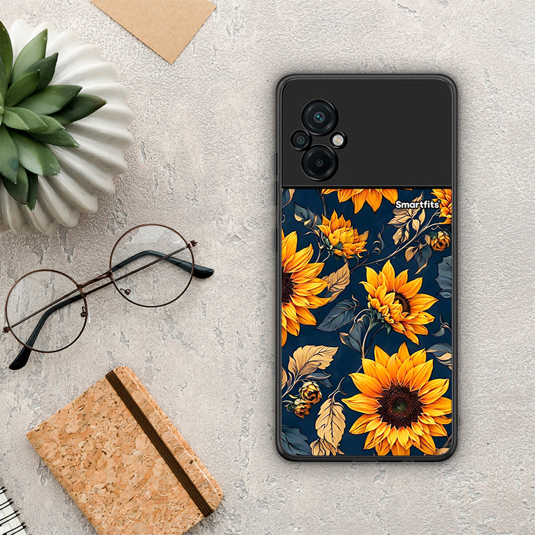 Autumn Sunflowers - Xiaomi Poco M5 case