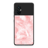 Thumbnail for 33 - Xiaomi Poco M5 / Redmi Note 11E Pink Feather Boho case, cover, bumper