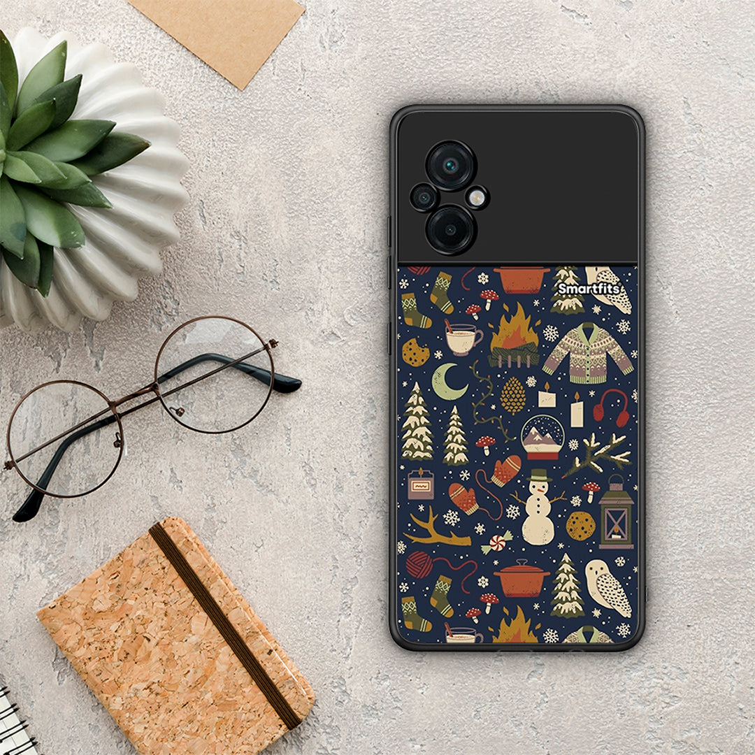 Christmas Elements - Xiaomi Poco M5 case