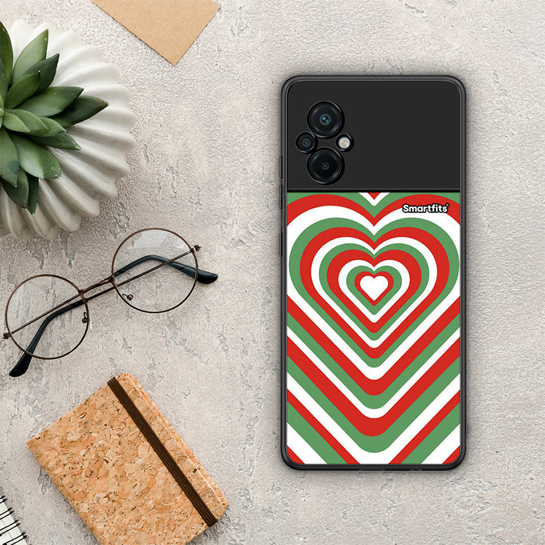 Christmas Hearts - Xiaomi Poco M5 case