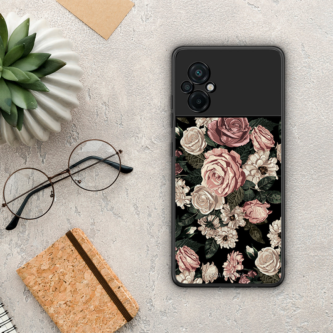 Flower Wild Roses - Xiaomi Poco M5 case