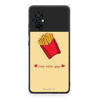 Thumbnail for Xiaomi Poco M5 / Redmi Note 11E Fries Before Guys Θήκη Αγίου Βαλεντίνου από τη Smartfits με σχέδιο στο πίσω μέρος και μαύρο περίβλημα | Smartphone case with colorful back and black bezels by Smartfits