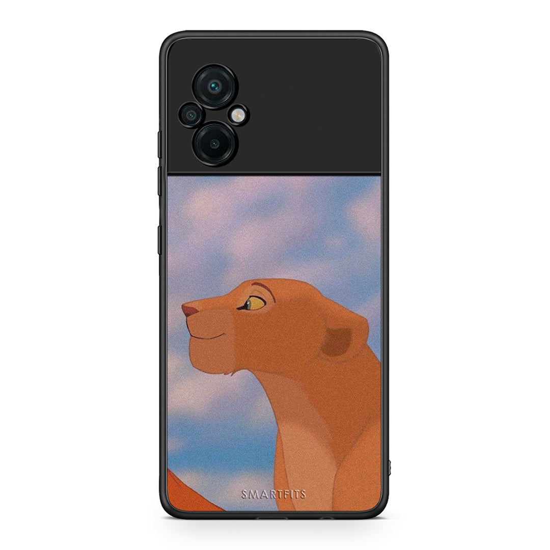 Xiaomi Poco M5 / Redmi Note 11E Lion Love 2 Θήκη Αγίου Βαλεντίνου από τη Smartfits με σχέδιο στο πίσω μέρος και μαύρο περίβλημα | Smartphone case with colorful back and black bezels by Smartfits