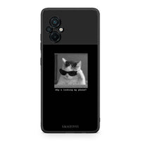 Thumbnail for Xiaomi Poco M5 / Redmi Note 11E Meme Cat θήκη από τη Smartfits με σχέδιο στο πίσω μέρος και μαύρο περίβλημα | Smartphone case with colorful back and black bezels by Smartfits