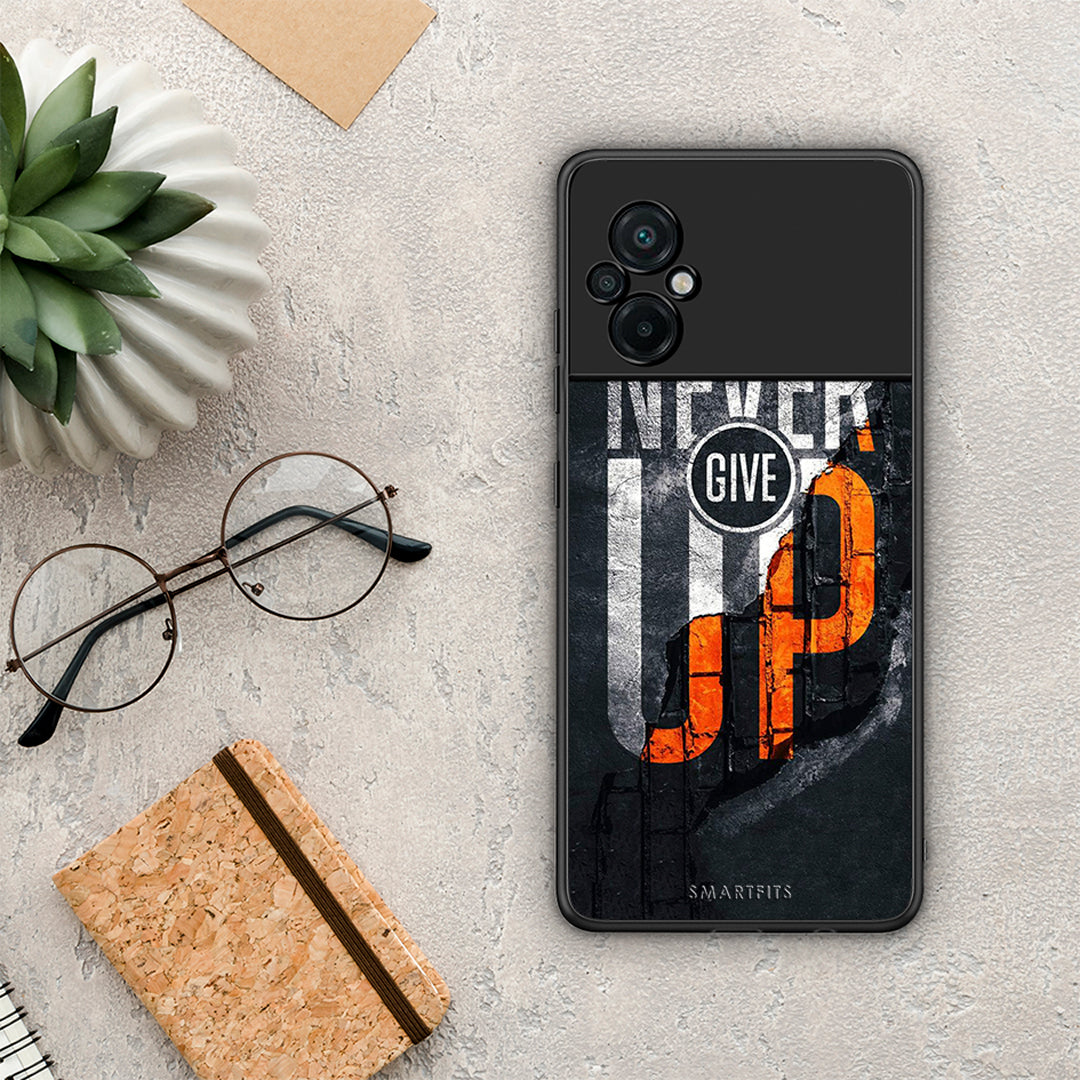 Never Give Up - Xiaomi Poco M5 / Redmi Note 11E case
