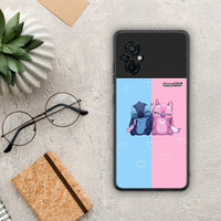 Thumbnail for Stitch and Angel - Xiaomi Poco M5 case