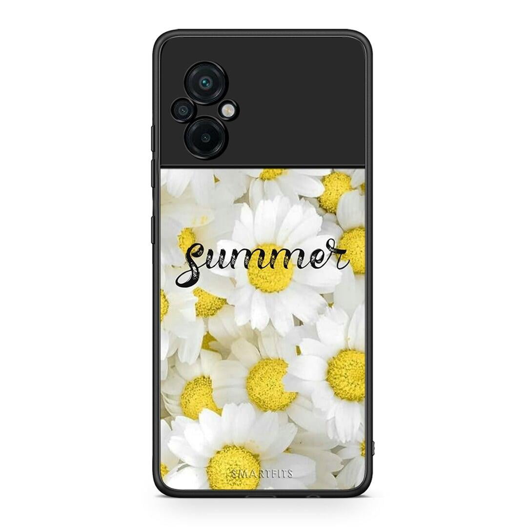 Xiaomi Poco M5 / Redmi Note 11E Summer Daisies Θήκη από τη Smartfits με σχέδιο στο πίσω μέρος και μαύρο περίβλημα | Smartphone case with colorful back and black bezels by Smartfits