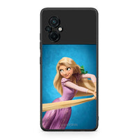 Thumbnail for Xiaomi Poco M5 / Redmi Note 11E Tangled 2 Θήκη Αγίου Βαλεντίνου από τη Smartfits με σχέδιο στο πίσω μέρος και μαύρο περίβλημα | Smartphone case with colorful back and black bezels by Smartfits