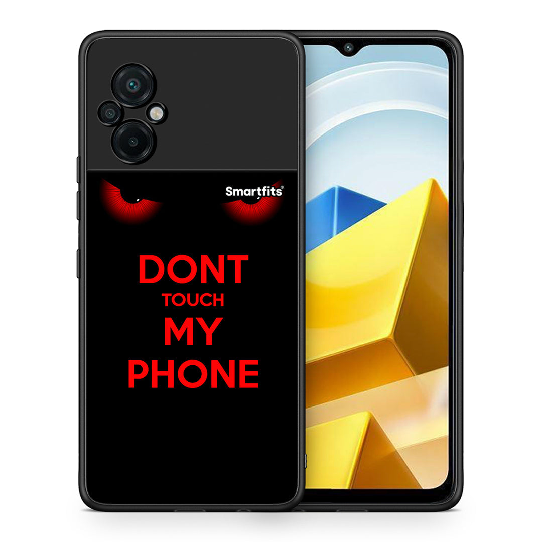 Θήκη Xiaomi Poco M5 / Redmi Note 11E Touch My Phone από τη Smartfits με σχέδιο στο πίσω μέρος και μαύρο περίβλημα | Xiaomi Poco M5 / Redmi Note 11E Touch My Phone case with colorful back and black bezels