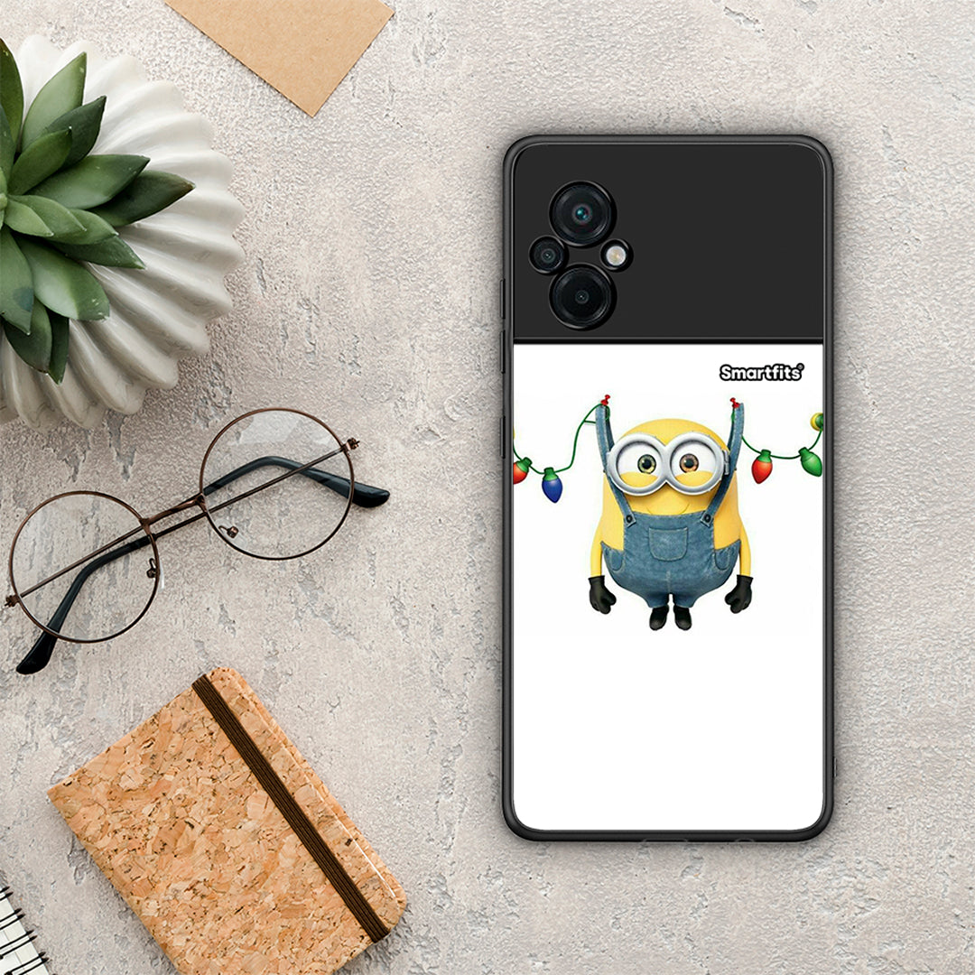 Xmas Minion Lights - Xiaomi Poco M5 case