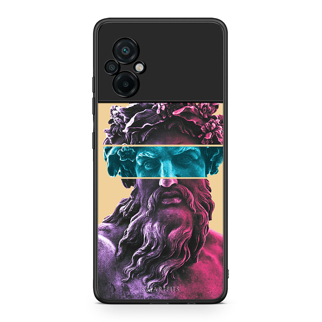 Xiaomi Poco M5 / Redmi Note 11E Zeus Art Θήκη Αγίου Βαλεντίνου από τη Smartfits με σχέδιο στο πίσω μέρος και μαύρο περίβλημα | Smartphone case with colorful back and black bezels by Smartfits