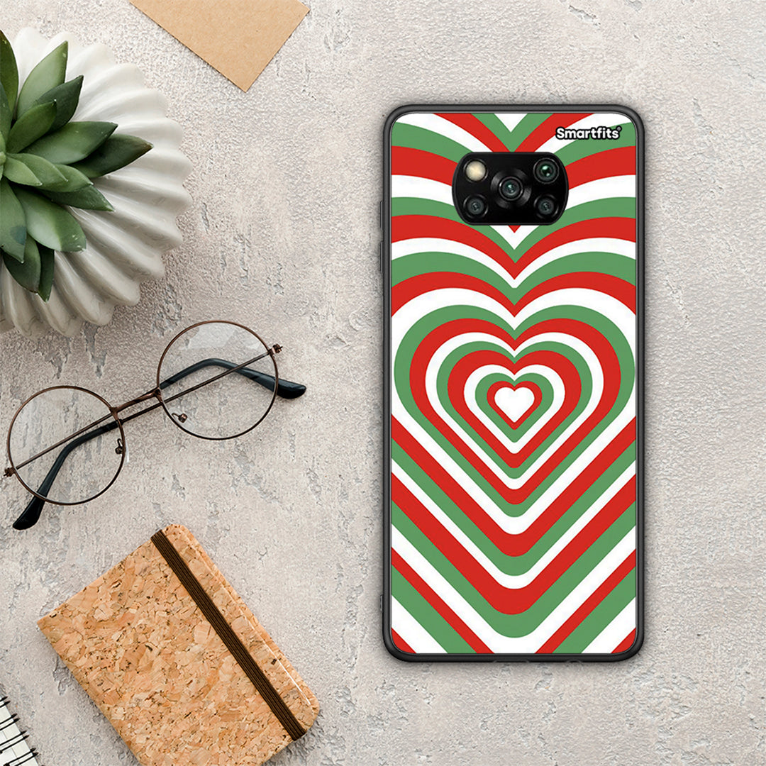 Christmas Hearts - Xiaomi Poco X3 / X3 Pro / X3 NFC case