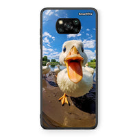 Thumbnail for Θήκη Xiaomi Poco X3 Duck Face από τη Smartfits με σχέδιο στο πίσω μέρος και μαύρο περίβλημα | Xiaomi Poco X3 Duck Face case with colorful back and black bezels