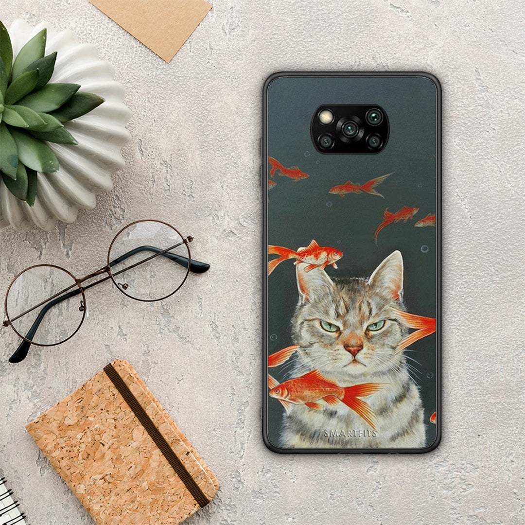 Cat Goldfish - Xiaomi Poco X3 / X3 Pro / X3 NFC θήκη