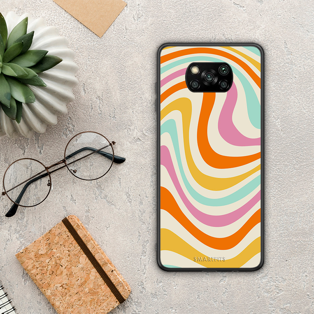 Colorful Waves - Xiaomi Poco X3 / X3 Pro / X3 NFC case