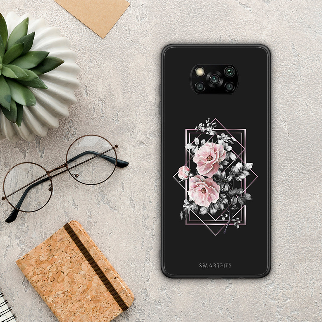 Flower Frame - Xiaomi Poco X3 / X3 Pro / X3 NFC θήκη